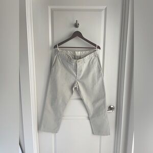 MENS SLUB TWILL BUCK MASON OFFICER PANT | SIZE 32W | GREAT CONDITION